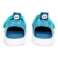 thumbnail image 5 of ikiki Secret Seascape Squeakerless Toddler Sandals | Blue, 5 of 9