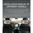 thumbnail image 3 of (2 PCS) 10.1"Car Headrest Monitor Tablet Screens Android 12 2G+32G Auto Rear Seat Video TV Player FM Bluetooth USB GPS New 2025 Model, 3 of 12