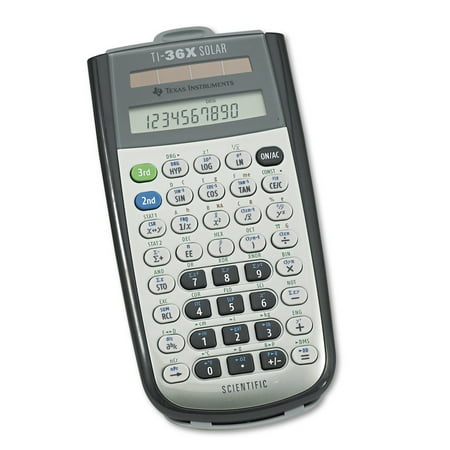 Texas Instruments TI-36X Solar Scientific Calculator, 10-Digit LCD