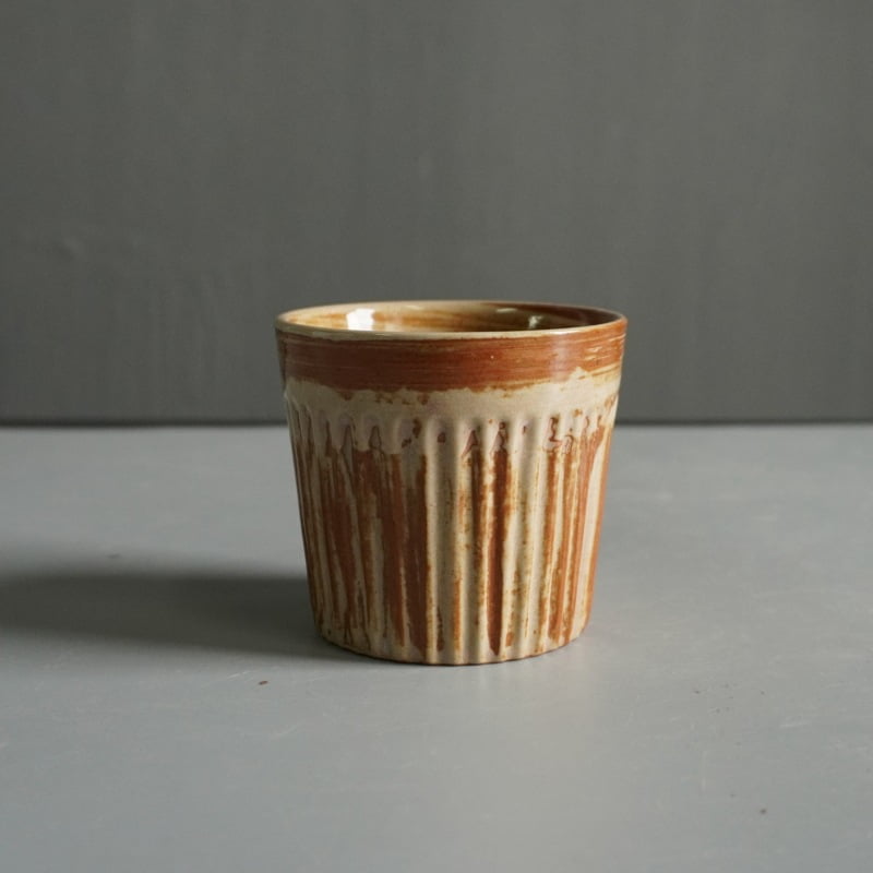 TL New Single Cup Ceramic Cup Japanese Tea Cup Handmade Coarse Pottery Water Cup Mug Espresso Cup Master Cup