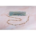 thumbnail image 3 of Beaded Eyeglass Chain Holder, Face Mask Lanyard Holder, Fashion Lanyard Necklace, Gold or Silver Lanyard Necklace, Willow, 3 of 7