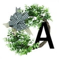 thumbnail image 1 of Unique Last Name Front Door Year Round Welcome Sign Garland Farmhouse Spring All Seasons Outdoor Hanger, 1 of 3