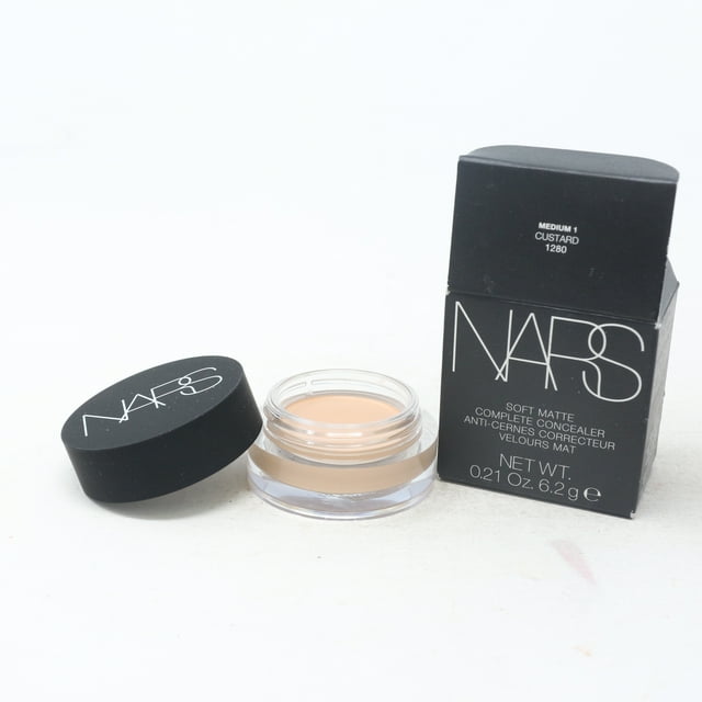 Nars Soft Matte Complete Concealer Medium 1 Custard 0.21oz/6.2g New With Box
