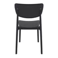 thumbnail image 5 of Luxury Commercial Living 33" Black Stackable Patio Dining Chair, 5 of 8