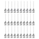 thumbnail image 1 of Uxcell 30 piezas 22G agujas de acero inoxidable para dispensar, tubo de aguja de pegamento de 1" punta roma, 1 of 7