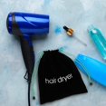 thumbnail image 3 of Estbridge Hair Dryer Storage Bag with Drawstring for Home  Guest Rooms  Hotels (Black), 3 of 10