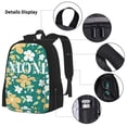 thumbnail image 5 of Naloa Happy Mother's Day1 Print Large Capacity Backpack Lunch Bag Pencil Case Combination 3 Piece Set for Student, 5 of 8