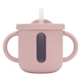 thumbnail image 2 of Copa De Entrenamiento Para Niños Pequeños De Silicona Con Manijas Dobles, Taza De Sorbo A Prueba De Fugas Para Bebés, Recipiente De Viaje De Viaje Portátil Ligero Para Viajes, 2 of 7