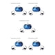 thumbnail image 2 of Inteprter Juego de pegatinas protectoras para controlador de auriculares VR para Quest 2, pegatina de cubierta de auriculares VR de piel de PVC para Type2 NO2, 2 of 6