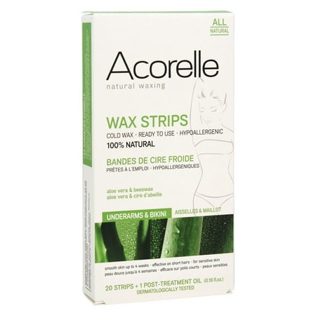 Acorelle - Wax Strips for Underarms & Bikini - 20