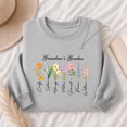 thumbnail image 4 of Jollimate Custom Name Sweatshirt, Grandma's Garden Sweatshirt, Mom's Garden Sweatshirt, Mom Birthday Gift, 4 of 6