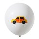 thumbnail image 5 of KAKOWELY 30 globos de látex de 12 pulgadas con diseño de luces de coche, globos impresos con cinta para fiestas infantiles., 5 of 5