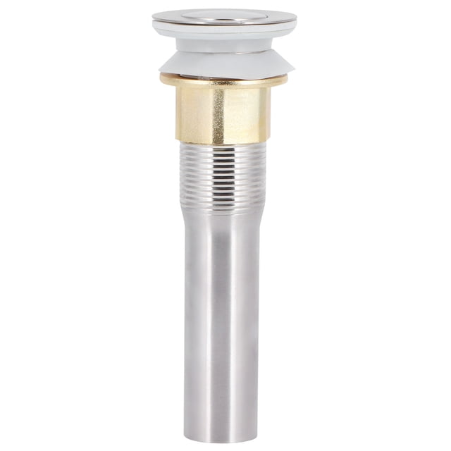 Desagüe del lavabo del baño, Desagüe del fregadero de galvanoplastia sin grifo Desagüe del fregadero Desagüe del lavabo del baño Rendimiento inigualable