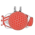 thumbnail image 2 of Ball Marker,  Ball Marking Tool, Hat Clip, 21g For  Clubs Golfers Lovers  Practicing Beginners Red, 2 of 8