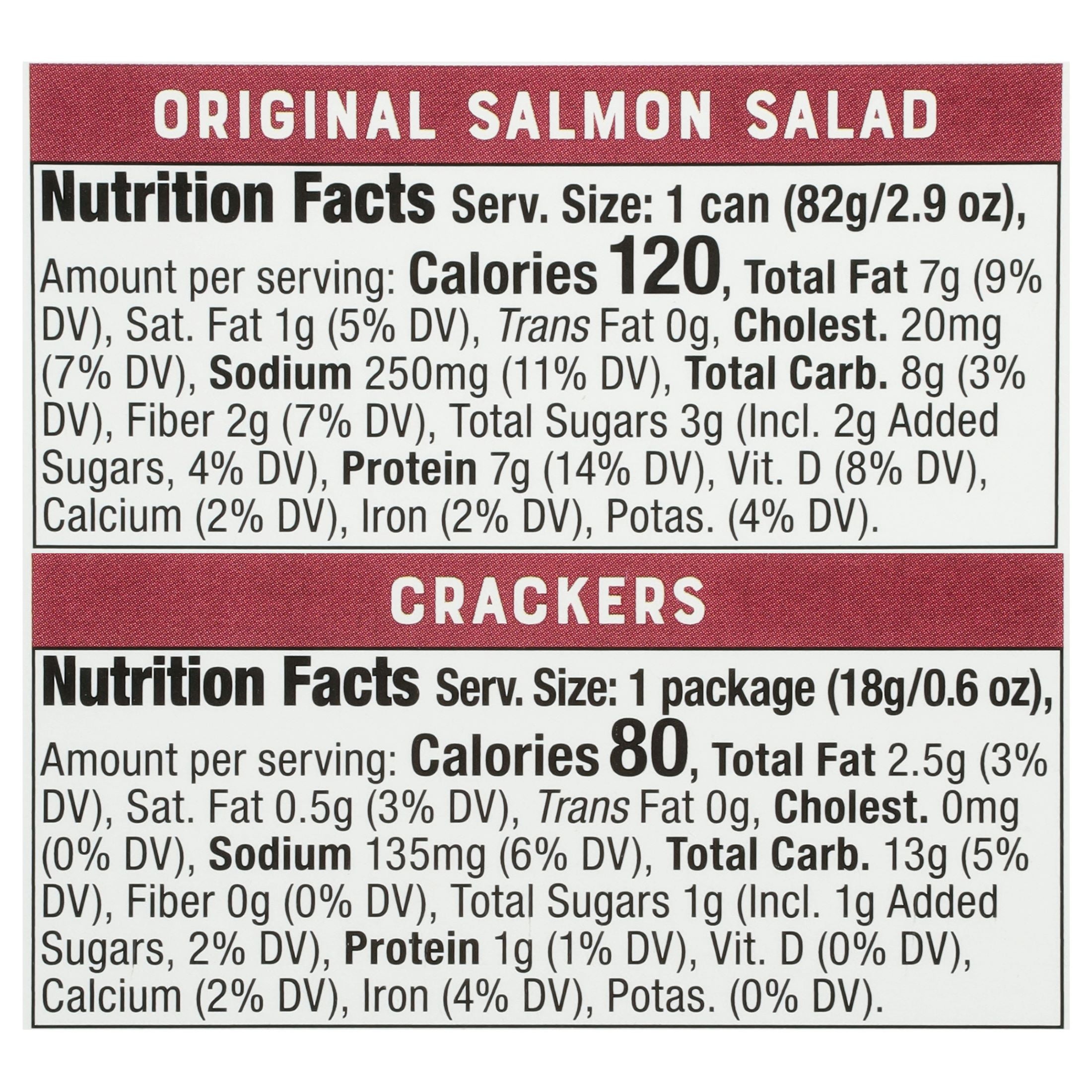 (3 pack) Bumble Bee Snack on The Run Salmon Salad with Crackers Kit, Ready to Eat, 8g Protein per Serving, Shelf Stable Box, 3.5 oz