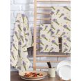 thumbnail image 4 of Lavender Kitchen Dish Towels for Drying Dishes Set of 4, Spring Floral Summer Botanical Farmhouse Rustic Waffle Weave Microfiber Hand Tea Bathroom Towels Quick Dry & Absorbent Towel 15.7x23.6, 4 of 7