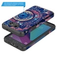 thumbnail image 3 of Rosebono Samsung Galaxy J3 2017/J3 Emerge/J3 Prime/J3 Mission/J3 Eclipse/J3 Luna Pro/Express Prime 2/Amp Prime 2/Sol 2 Hybrid Graphic Fashion Skin Cover Armor Case (Mandala), 3 of 5