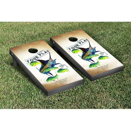Victory Tailgate Guy Harvey Four Play Cornhole Game Set
