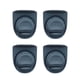 thumbnail image 1 of KDJ 4Pcs Silicone Replacement Stopper for 19/24/32/40 oz Water Bottles, Leak-Proof Anti-Spill Lid, Compatible with for Tritan Plastic Bottles, Black/Pink/Grey, 1 of 10