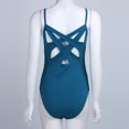 thumbnail image 6 of LiiYii Women's Camisole Bodysuit Ballet Dance Unitards Tank Tops Yoga Workout Gymnastic Leotard Dancewear Blue-green S, 6 of 9