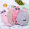 thumbnail image 2 of SHOWERORO Heat Retention Hot Water Bag Rosy Plush Hand Warming 1Set, 2 of 8