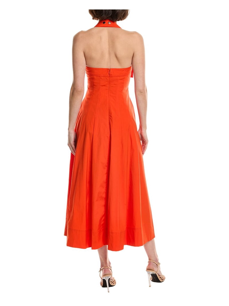 A.L.C. womens Natalie Midi Dress, 12, Red A.L.C. womens Natalie Midi Dress, 12, Red