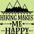 thumbnail image 3 of CafePress - Hiking Makes Me Happy T Shirt - Infant T-Shirt, 3 of 4