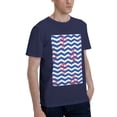 thumbnail image 2 of Bingfone Nautical Anchors Men'S Loose Fit Short-Sleeve Pocket T-Shirt, 2 of 7