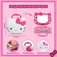 thumbnail image 3 of Set de tocador de maquillaje Townley Girl Hello Kitty con iluminación, 3 of 9
