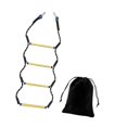 thumbnail image 4 of Siruishop Boat Rope Ladder High Strength Heavy Duty for Canoeing Fishing Boat Kayaking 4 Steps, 4 of 8