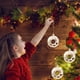 thumbnail image 1 of Adorno navideño de dona | Estrella de plástico con diseño de dona y pan dulce | Pack de 4 adornos navideños para decoración festiva, 1 of 5