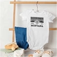 thumbnail image 4 of Y Yellowstone Dutton Ranch Montana Romper Boys or Girls Infant Baby Brisco Brands 6M, 4 of 6