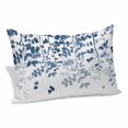 thumbnail image 2 of Blue Leaves Pillow Protectors with Zipper Standard Size, Summer Botanical Soft Brushed Microfiber Breathable Throw Pillow Covers, Pillowcase for Couch Sofa Bedroom Living Room 20"x26", 2 of 9