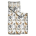 thumbnail image 2 of Corgi Dog and Footprints Toddler Nap Mats for Kids Preschool,Sleeping Mat Bag or Kids,Toddler Sleeping Bag,Toddler Nap Mat or Daycare, 2 of 6