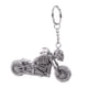 thumbnail image 1 of Moda motocicleta cráneo esqueleto llavero goma Keyring Keys Holder bolso decoraciones colgante colgante (Big Moto), 1 of 5