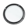 thumbnail image 3 of 2pcs 4" Speaker Grill Mesh Decorative Circle Woofer Guard Protective Cover Audio Accessories White, 3 of 5