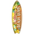 thumbnail image 1 of Colgante marino VentDepot 1Pza 16x45cm Madera Tabla de Surf, 1 of 3