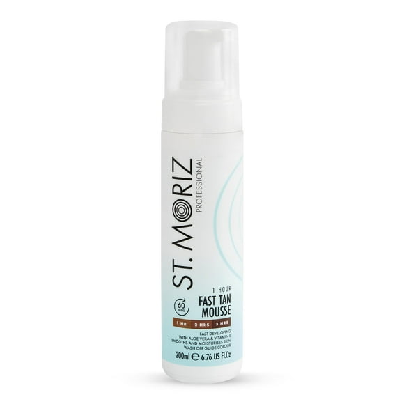 Mousse rápida Self Tanner St. Moriz Professional de 1 hora, 200 ml