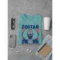 thumbnail image 3 of Zoltar, Mystical Prediction Retro Men's T-shirt, 3 of 4