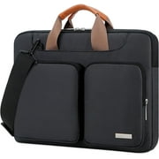 Lacdo 14 inch 360° Protective Laptop Shoulder Bag Sleeve Case for ASUS Zenbook VivoBook Flip 14 / Chromebook Flip,
