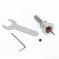thumbnail image 3 of maskred Adjustable Woodworking Drill Bit Countersink Round Shank Steel for Precise Drilling 3.2mm 1Set, 3 of 6