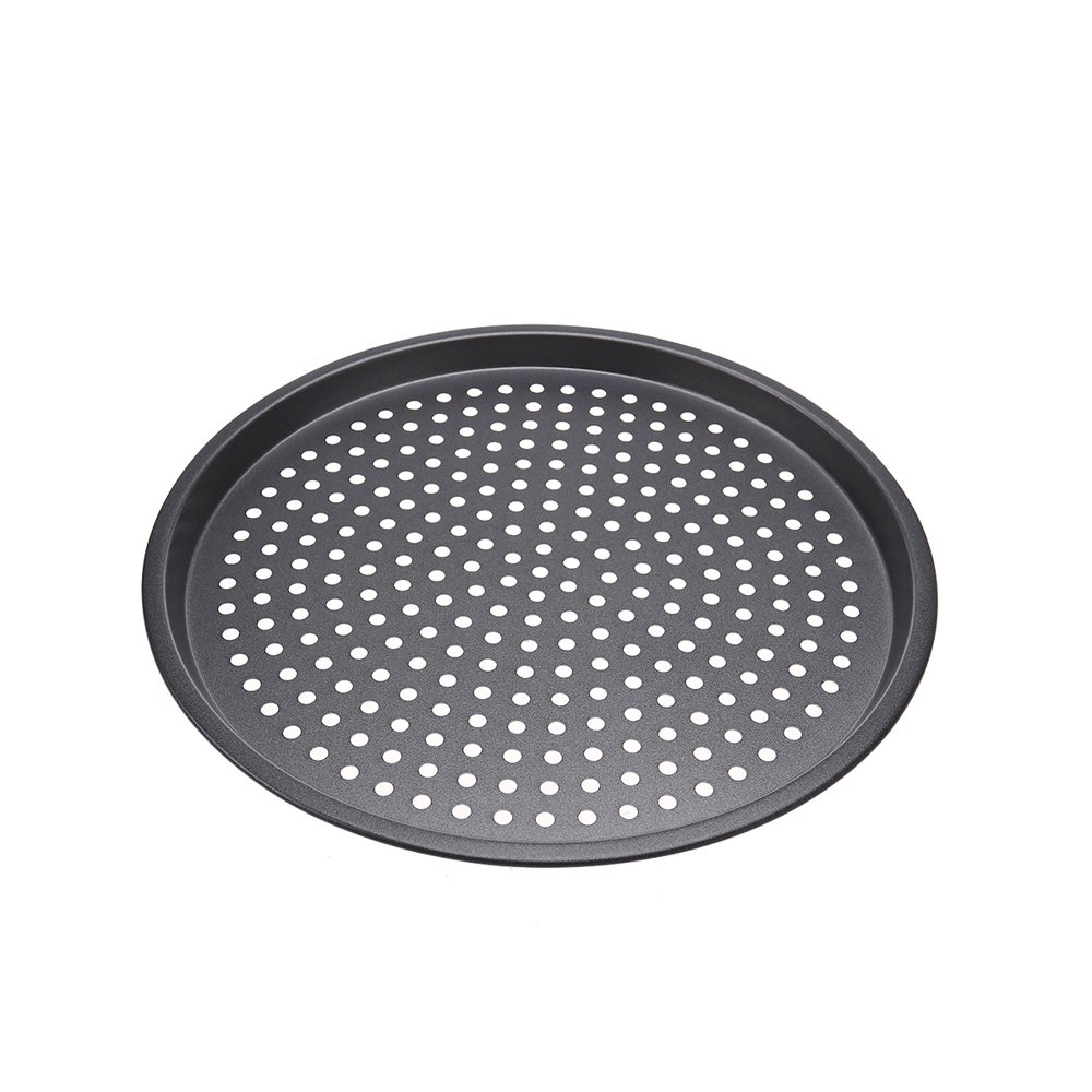10inch Nonstick Pizza Pan Baking Tray Plate with Holes Pizza Baking