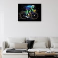 thumbnail image 2 of Cuadro Decorativo - Blue Sparks Cycle Racer, 2 of 3