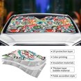 thumbnail image 3 of Yiaed Cute Nautical Print Car Windshield Sunshade Front Auto Car Front Window Sun Shade Foldable Sun Visor Shield Cover Auto Accessories for Sedan SUV Truck-Medium, 3 of 5