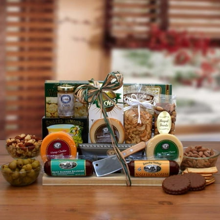 Gift Basket Drop Shipping Ultimate Gourmet Nut and Sausage