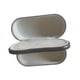thumbnail image 5 of Estuche para gafas de 2 niveles con espejo de maquillaje, caja de exhibición suave, organizador fácil de usar negro, 5 of 9