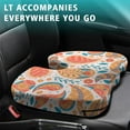 thumbnail image 4 of Premium Paisley Pattern Memory Foam Seat Cushion Ergonomic Chair Pad for Office Chair, Car, Airplane & Bleachers Sciatica, Tailbone Hip & Back Pain Relief - Chair Cushion for Long Office Workers., 4 of 5
