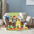 thumbnail image 4 of Animal Crossing Blanket Fuzzy Plush Bed Blanket Cozy Fluffy Air Condition Quilt For Adults Kids, 4 of 6