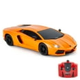 thumbnail image 1 of Cmj Rc Cars Lamborghini Lp700-4 Coche Rc Control Remoto Licencia Oficial Escala 1:24 Luces De Trabajo 2.4Ghz. Great Kids Play Toy Auto (naranja), 1 of 1