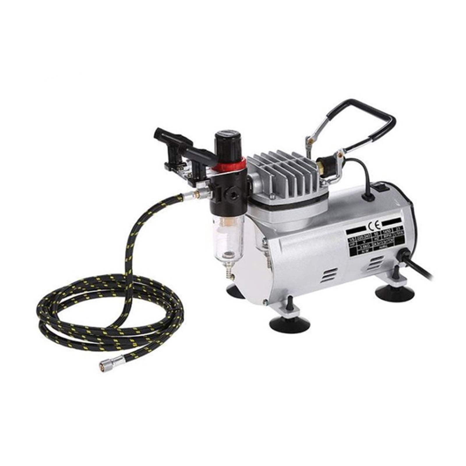 Vacuum Pump,1/5Hp Small Airbrush Compressor Small Vacuum Pump Airtight Pump ,Outstanding Oil Inlet System